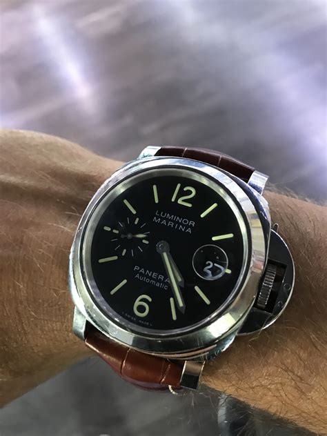 panerai luminor 44|panerai luminor marina automatic pam104.